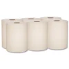 New Essential 100% Recycled Fiber Hard Roll Towel, 1-Ply, 8-in x 800-ft, 1.5-in Core, Brown, 6 Rolls/Carton Paper & Dispensers