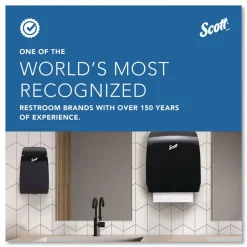 New Essential 100% Recycled Fiber Hard Roll Towel, 1-Ply, 8-in x 800-ft, 1.5-in Core, Brown, 6 Rolls/Carton Paper & Dispensers