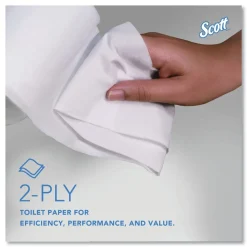 Best Essential Coreless SRB Septic Safe 2-Ply Bathroom Tissue - White (36/Carton) Paper & Dispensers