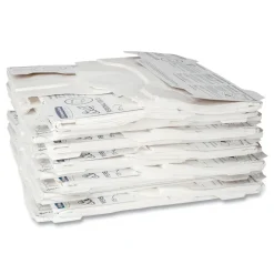 Personal Seats 15 in. x 18 in. Sanitary Toilet Seat Covers - White (125/Pack) Paper & Dispensers