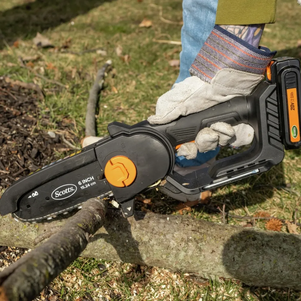 Hot 20V Lithium-Ion 6 in. Cordless Hacket Chainsaw Kit (2 Ah) Chainsaws