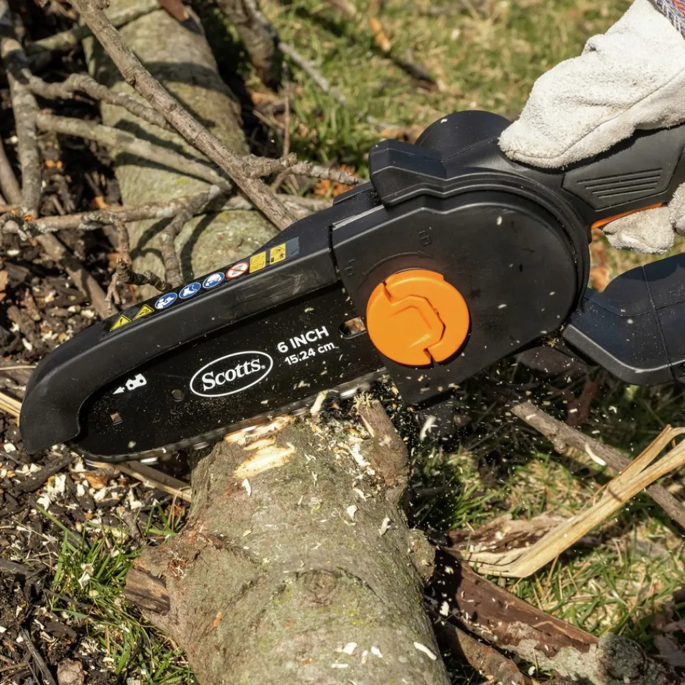 Hot 20V Lithium-Ion 6 in. Cordless Hacket Chainsaw Kit (2 Ah) Chainsaws