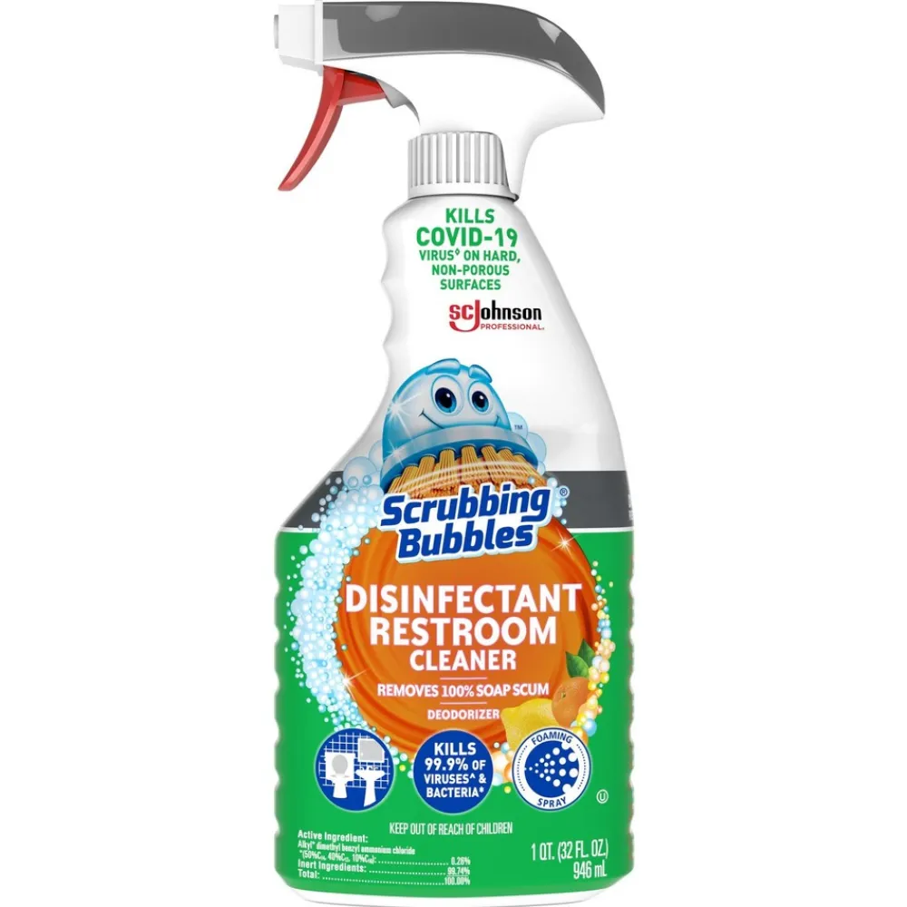 Discount 32 oz Disinfectant Restroom Cleaner - Citrus Scent (8/Carton) Cleaning & Janitorial Supplies
