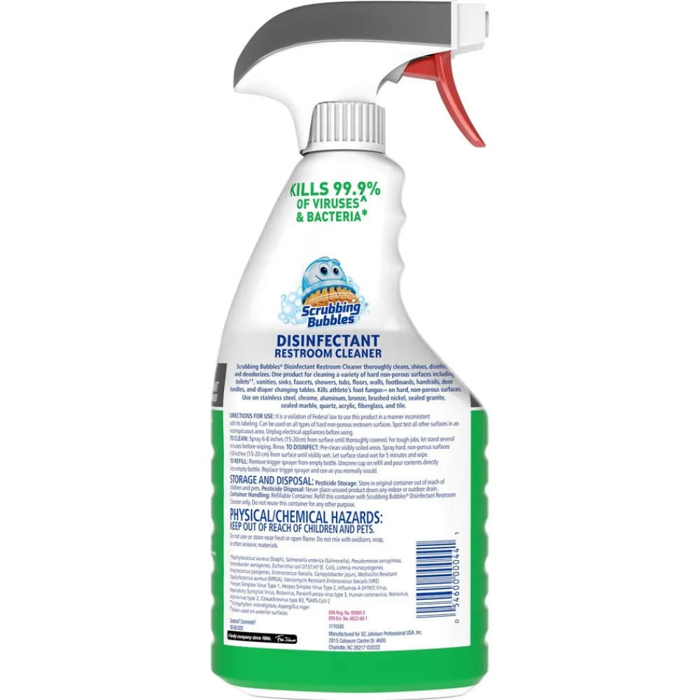 Discount 32 oz Disinfectant Restroom Cleaner - Citrus Scent (8/Carton) Cleaning & Janitorial Supplies