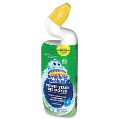 Outlet 24 oz Power Stain Destroyer Toilet Bowl Disinfectant - Rainshower Scent (6/Carton) Cleaning & Janitorial Supplies
