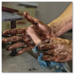 Hand Cleaner Towels in-a-Bucket Refill 1-Ply 10 x 12 Citrus Blue/White 72/Pack 6 Packs/Carton Cleaning & Janitorial Supplies