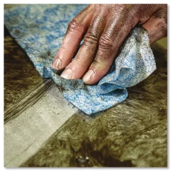 Hand Cleaner Towels in-a-Bucket Refill 1-Ply 10 x 12 Citrus Blue/White 72/Pack 6 Packs/Carton Cleaning & Janitorial Supplies