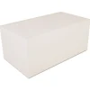 Best 9 in. x 5 in. x 4 in. Paper Carryout Boxes - White (250/Carton) Tabletop And Serveware