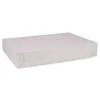 Discount 26 in. x 18.5 in. x 4 in. Paper Standard Bakery Boxes - White (50/Carton) Tabletop And Serveware