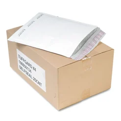 Sale 9.5 in. x 14.5 in. #4 Jiffy TuffGard Self-Seal Cushioned Mailer - White (25/Carton) Mailing, Packing & Shipping