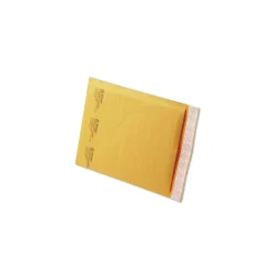 39093 Jiffylite #2 Barrier Bubble Air Cell Cushion Self-Adhesive Closure Self-Seal 8.5 in. x 12 in. Bubble Mailer - Brown Kraft (100/Carton) Mailing, Packing & Shipping