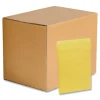 Hot Jiffy #5 Paper Padding Self-Adhesive Closure 10.5 in. x 16 Padded Mailer - Golden Kraft (100/Carton) Mailing, Packing & Shipping