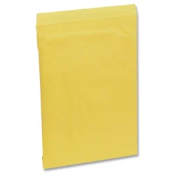 Hot Jiffy #5 Paper Padding Self-Adhesive Closure 10.5 in. x 16 Padded Mailer - Golden Kraft (100/Carton) Mailing, Packing & Shipping