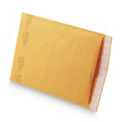 New Jiffylite #4 Barrier Bubble Air Cell Cushion Self-Adhesive Closure Self-Seal 9.5 in. x 14.5 in. Bubble Mailer - Brown Kraft (100/Carton) Mailing, Packing & Shipping