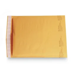 New Jiffylite #4 Barrier Bubble Air Cell Cushion Self-Adhesive Closure Self-Seal 9.5 in. x 14.5 in. Bubble Mailer - Brown Kraft (100/Carton) Mailing, Packing & Shipping