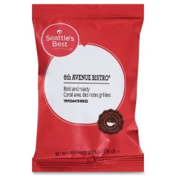 New 12420873 2.1 oz. Packet Premeasured Coffee Packs - 6th Avenue Bistro (72/Carton) Food And Snacks