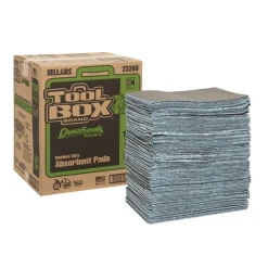 Sale 23200 0.26 Gallon 15 x 19 DuraSoak Universal Sorbents Medium Duty Pad (100/Carton) Cleaning & Janitorial Supplies