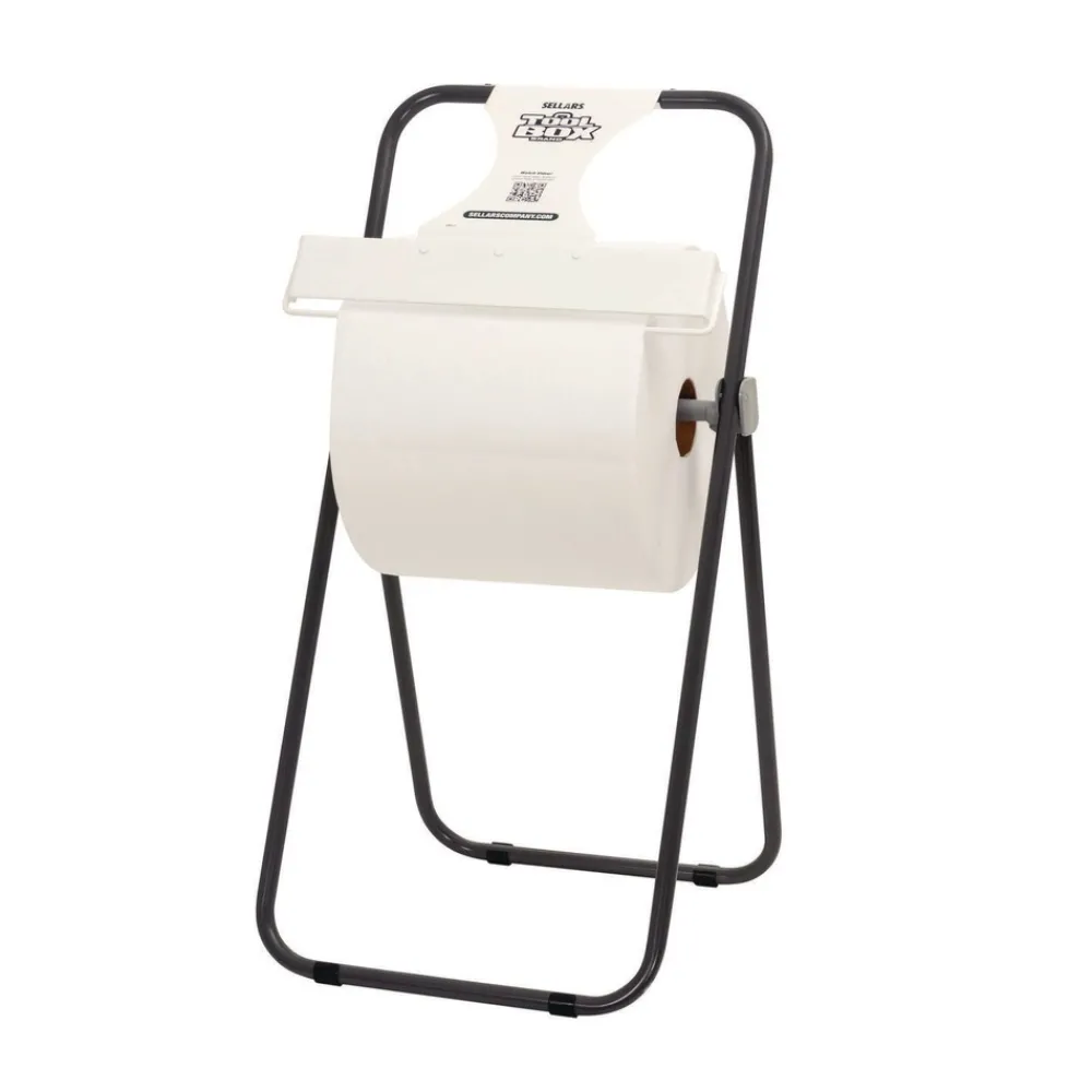 1-Ply 11.8 x 12.8 TOOLBOX WaterWeave T600 Wipers - White (1/Carton) Cleaning & Janitorial Supplies