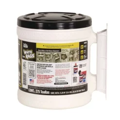 1-Ply 10 x 12 Z300 Wipers Big Grip Dispenser - White (2/Carton) Cleaning & Janitorial Supplies