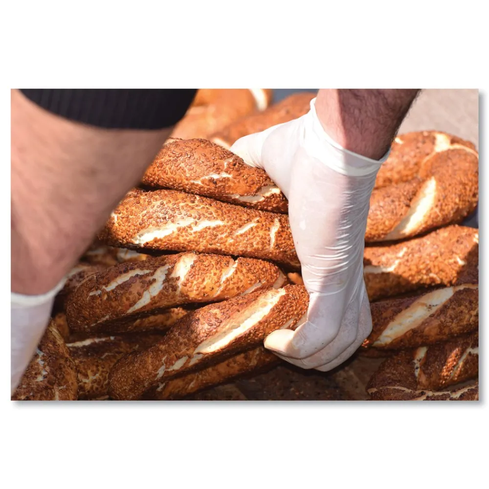 Stretch Vinyl Examination Gloves (1000/Carton) Cleaning & Janitorial Supplies