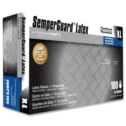 Online Latex Powdered Gloves - X-Large Cream (100/Box) Cleaning & Janitorial Supplies