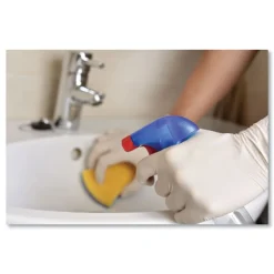 Online Latex Powdered Gloves - X-Large Cream (100/Box) Cleaning & Janitorial Supplies