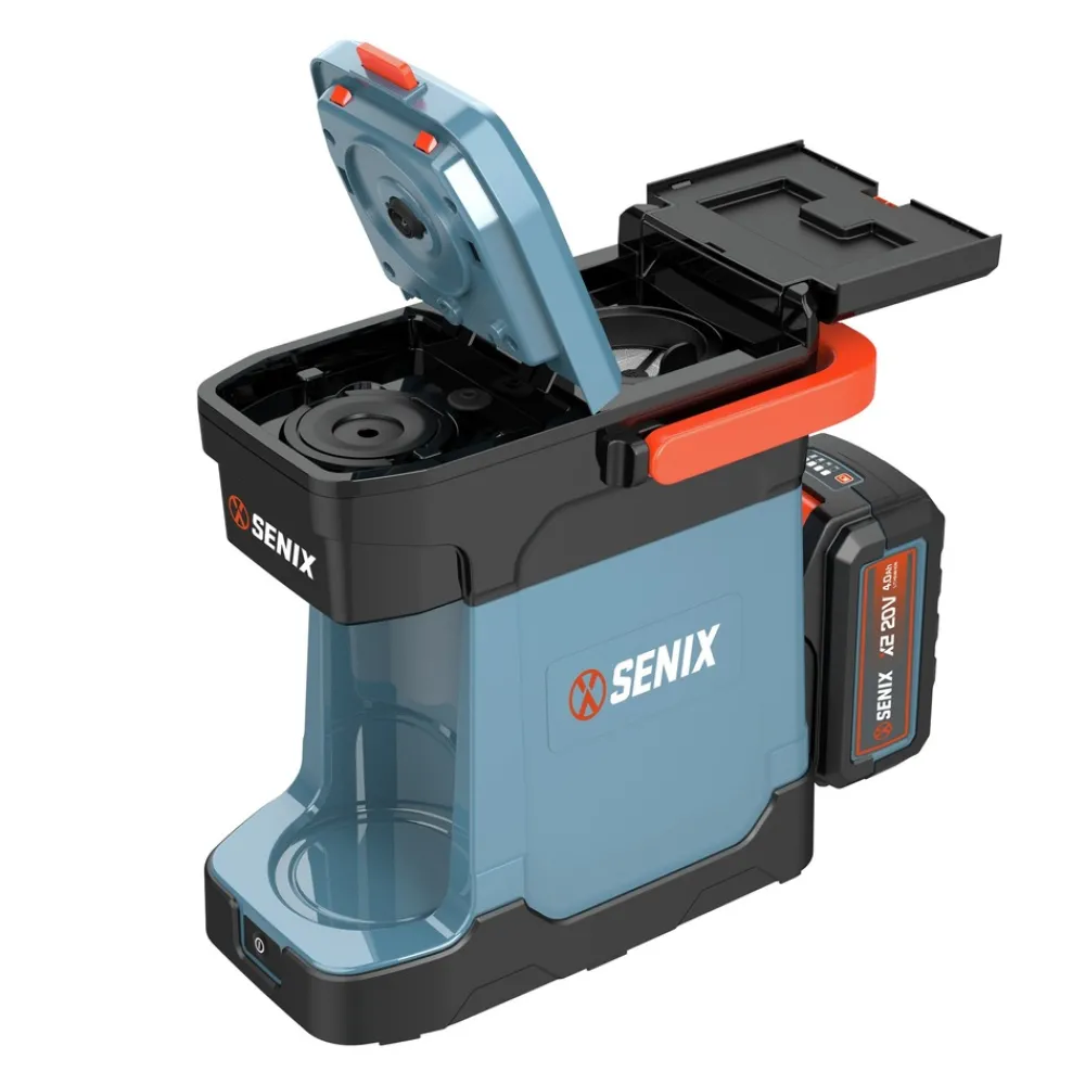 New X2 20V Max Cordless Portable Hybrid Coffee Maker Outdoor Cooking