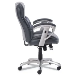 Best 18.75 in. to 21.75 in. Seat Height Supports Up to 300 lbs. Emerson Task Chair - Gray Seat/Back, Silver Base Office Furniture & Lighting