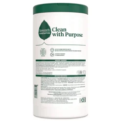 Online 69657417 7 x 7 Multi-Surface Wipes - Lemon Zest/White (6/Carton) Cleaning & Janitorial Supplies