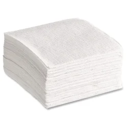 Online 11-1/2 in. x 12-1/2 in. 1-Ply 100 Percent Recycled Napkins - White (12/Carton) Paper & Dispensers