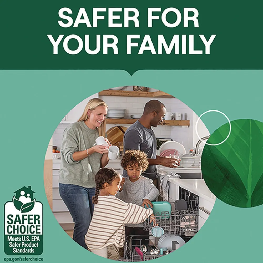 Hot 10732913451804 Natural Automatic Dishwasher Detergent Packs - Free and Clear Cleaning & Janitorial Supplies