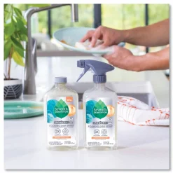 Outlet 16 oz. Bottle Foaming Dish Spray - Mandarin Orange Scent (6/Carton) Cleaning & Janitorial Supplies