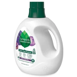 Clearance 135 oz. Bottle Natural Liquid Laundry Detergent - Fresh Lavender (4/Carton) Cleaning & Janitorial Supplies