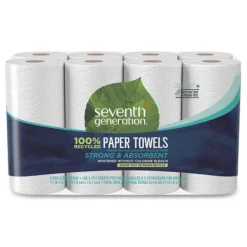 Best 2-Ply 11 x 5.4 100 Percent Recycled Paper Kitchen Towel Rolls (32/Carton) Paper & Dispensers