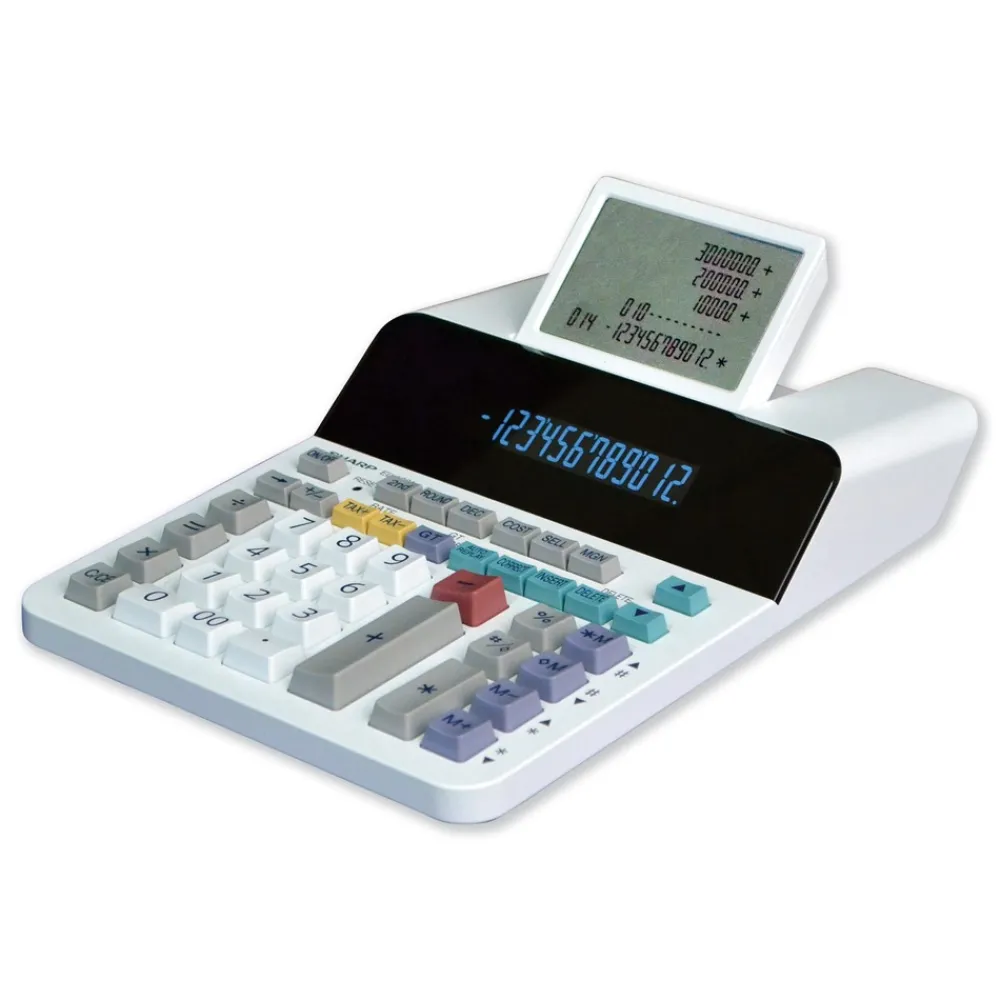 New Paperless Printing Calculator with Check and Correct Office Electronics & Batteries