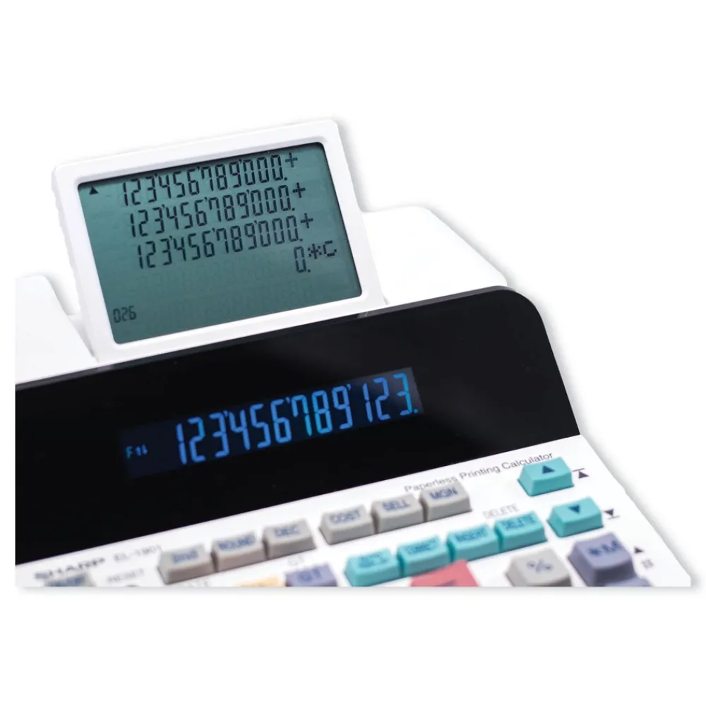 New Paperless Printing Calculator with Check and Correct Office Electronics & Batteries