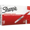 New Fine Bullet Tip Retractable Permanent Marker - Red (1-Dozen) Pens, Pencils & Markers