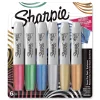 Outlet Medium Chisel Tip Metallic Permanent Marker - Assorted (6/Pack) Pens, Pencils & Markers