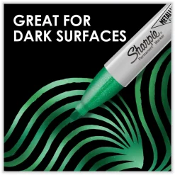 Outlet Medium Chisel Tip Metallic Permanent Marker - Assorted (6/Pack) Pens, Pencils & Markers