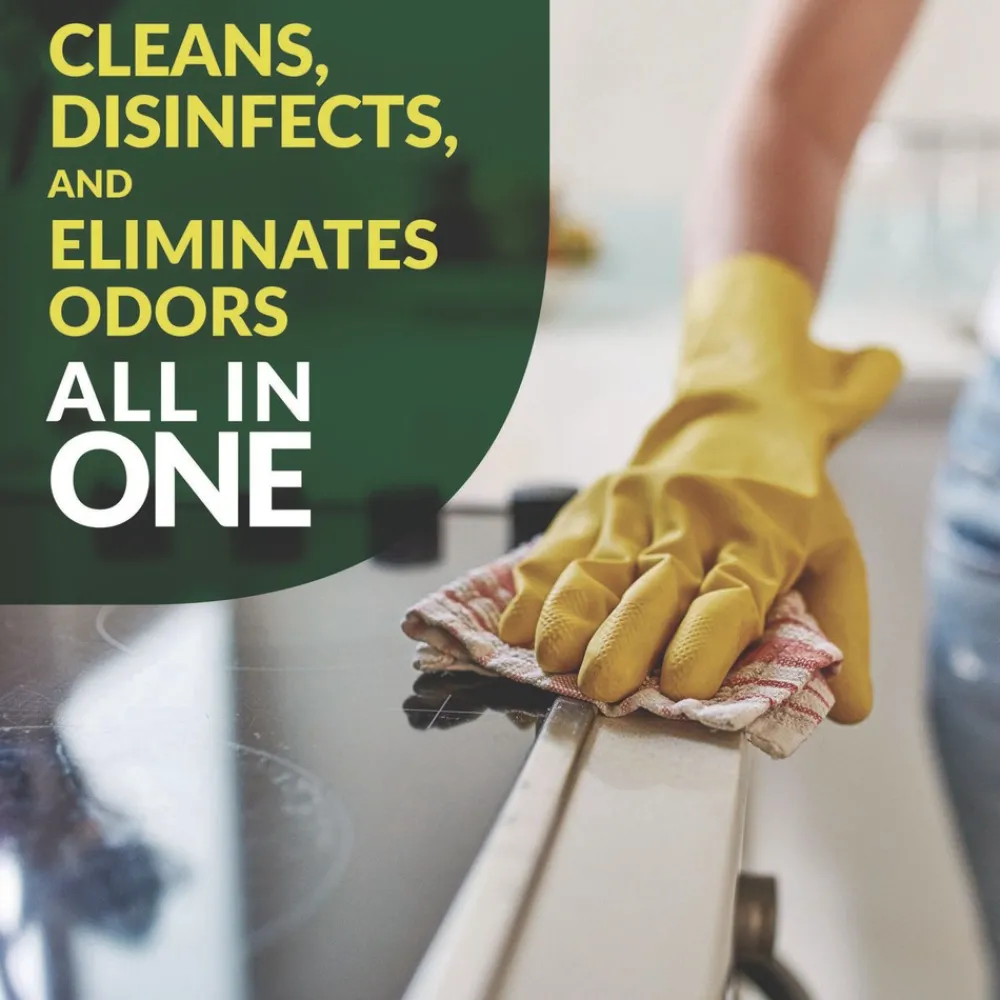 Online 3310200601001 1 gal. Bottle d Pro 3 Plus Antibacterial Concentrate - Herbal (6/Carton) Cleaning & Janitorial Supplies