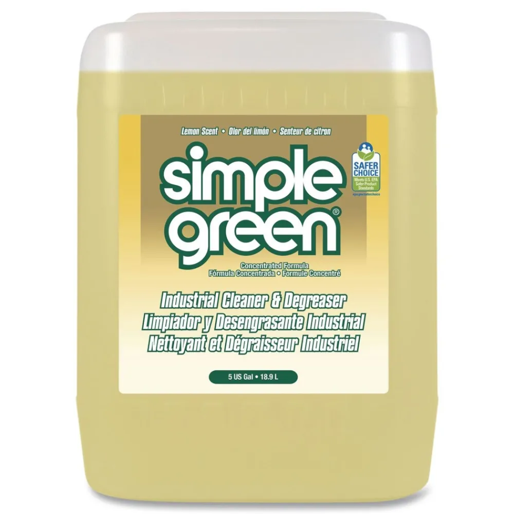 Discount 5 Gallon Industrial Cleaner and Degreaser - Lemon Scent Cleaning & Janitorial Supplies