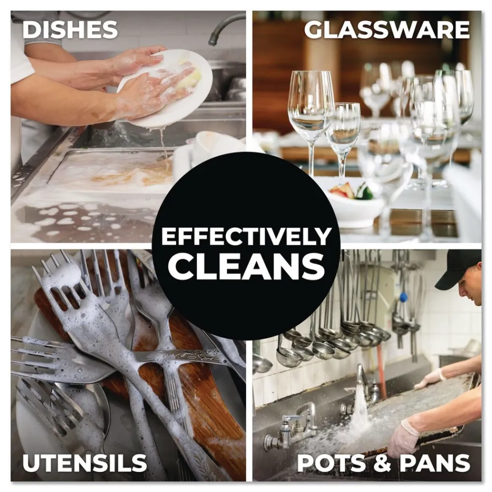 Outlet 1 Gallon Pro Dish Soap - Sparkling Citrus Scent (4/Carton) Cleaning & Janitorial Supplies