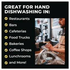 Outlet 1 Gallon Pro Dish Soap - Sparkling Citrus Scent (4/Carton) Cleaning & Janitorial Supplies