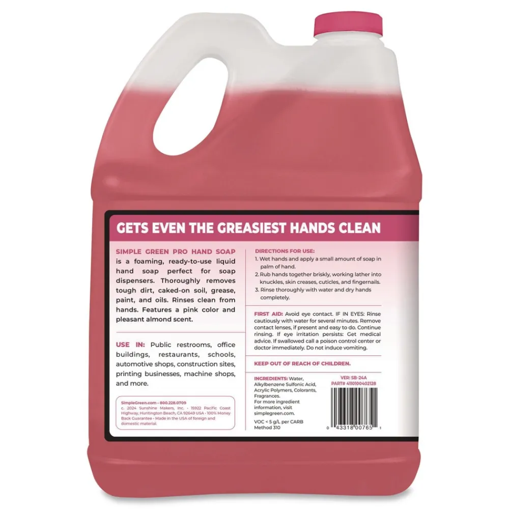 Best 1 Gallon Pro Hand Soap - Almond Scent (4/Carton) Skin Care & Personal Hygiene