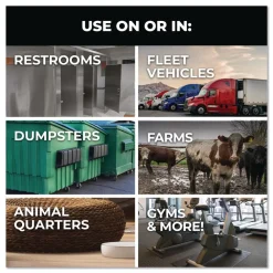 New 1 Gallon Pro Odor Control - Lemongrass Eucalyptus (4/Carton) Odor Control