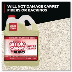 1 Gallon Pro Carpet Cleaner - Unscented (4/Carton) Cleaning & Janitorial Supplies