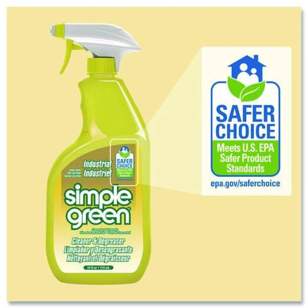 Online 24 oz. Industrial Cleaner and Degreaser Concentrate Spray - Lemon Scent (12/Carton) Cleaning & Janitorial Supplies