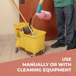 New Clean Building 1-Gallon Bathroom Cleaner Concentrate - Unscented Cleaning & Janitorial Supplies