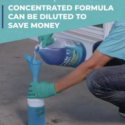 Hot Clean Building 1-Gallon Glass Cleaner Concentrate - Unscented (2/Carton) Cleaning & Janitorial Supplies