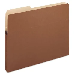 Sale 73085 1.75 in. Expansion Letter Size Redrope Drop Front File Pockets with 2/5-Cut Guide Height Tabs (25/Box) Filing & Folders